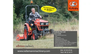 Kubota EK1-261 uden frontlæsser